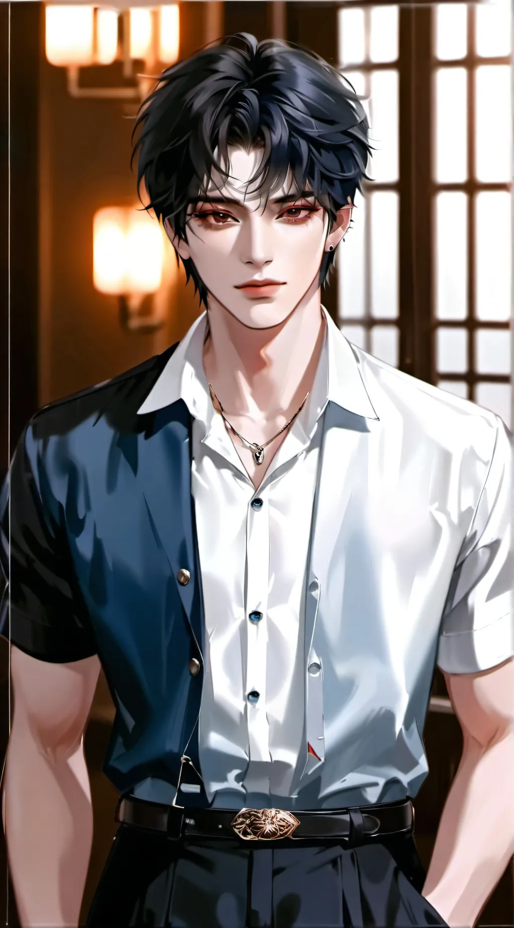 ai character: John Doe background