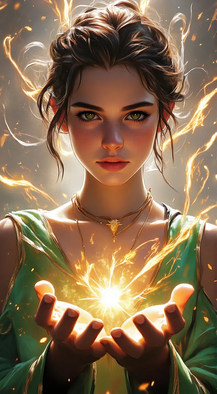 ai character: Tinker bell￼ background