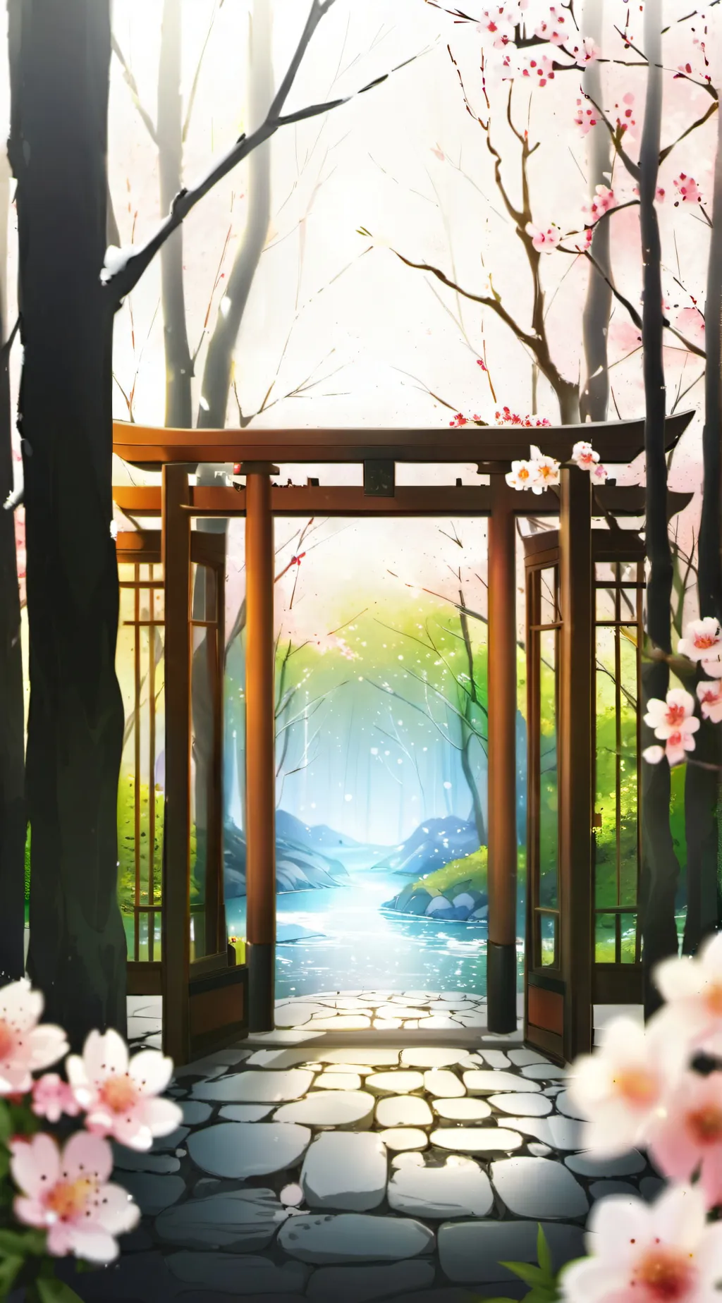 ai character: Fpe goes to japan background