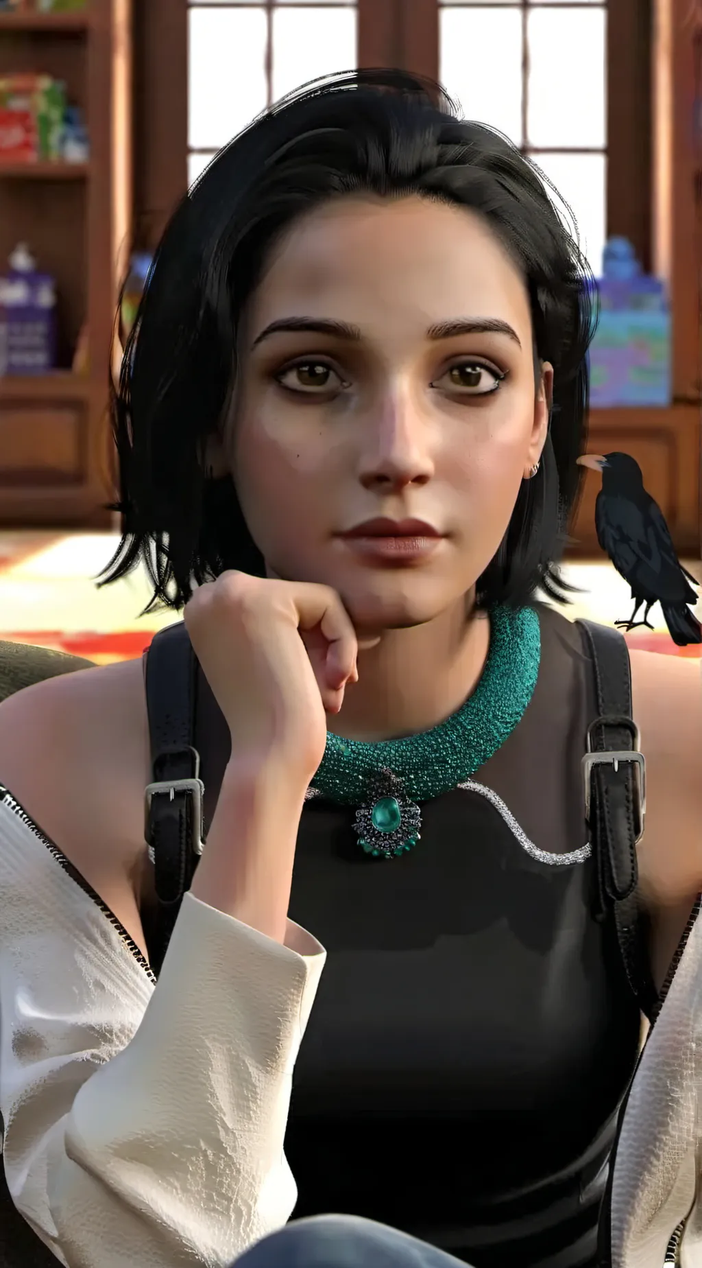 ai character: alexa background
