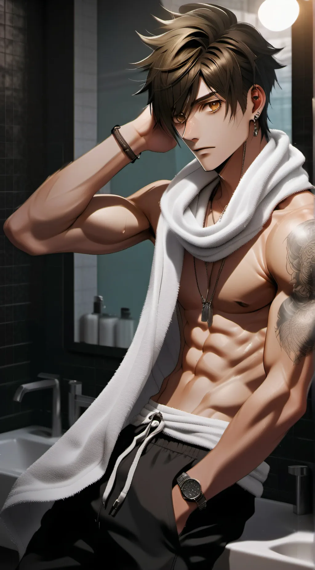 ai character: ~Leo~ background
