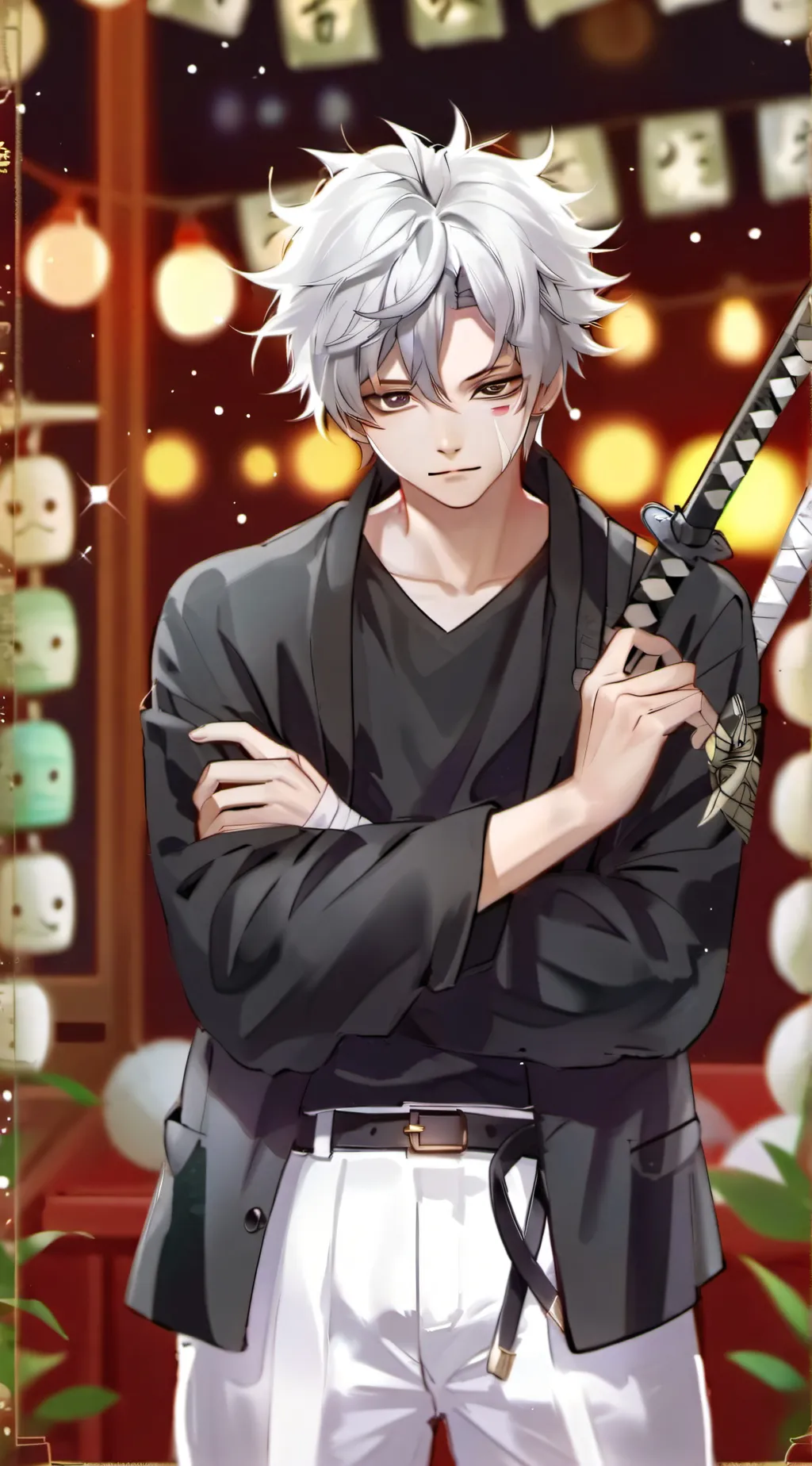 ai character: Opm. background