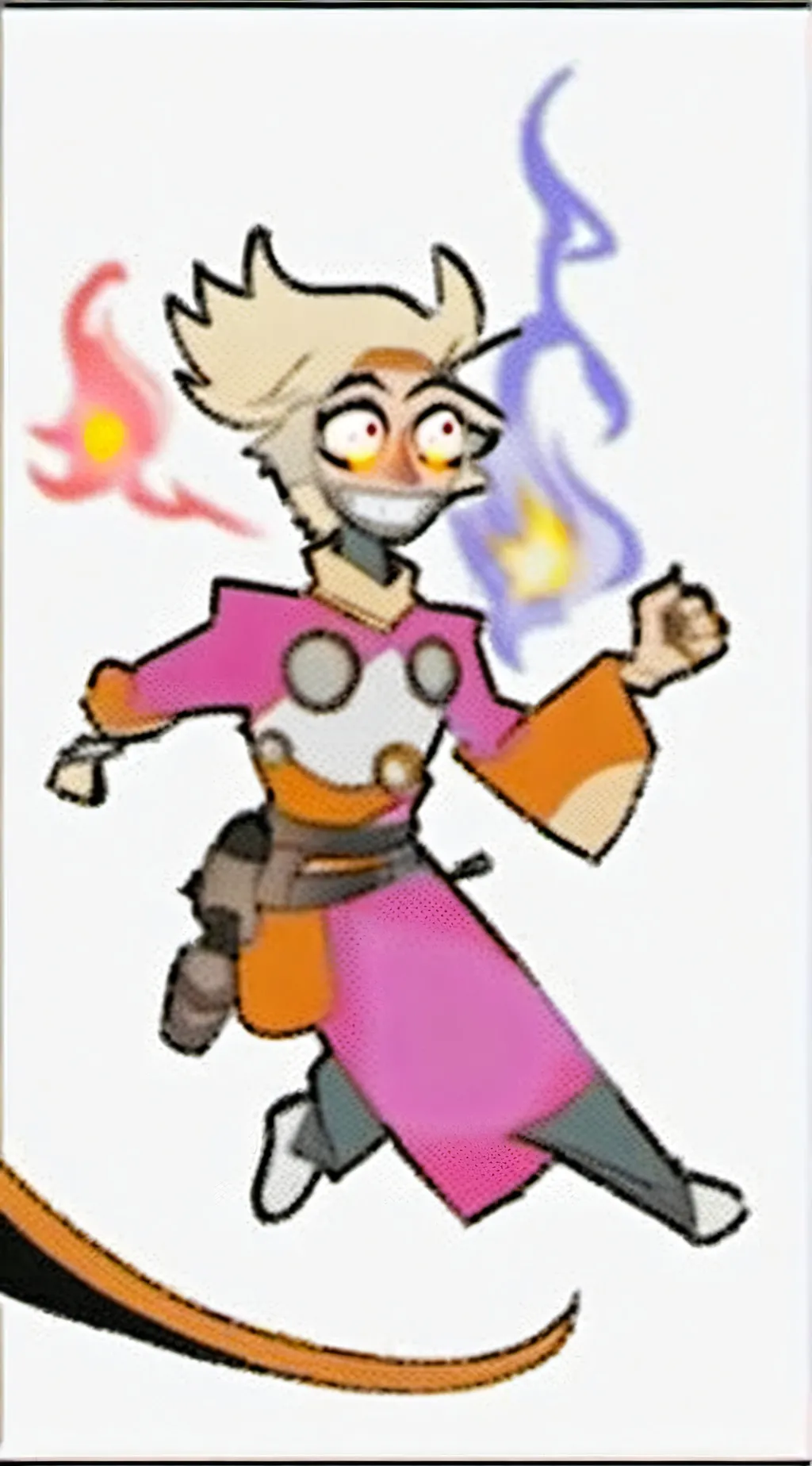 ai character: Lucifer  background