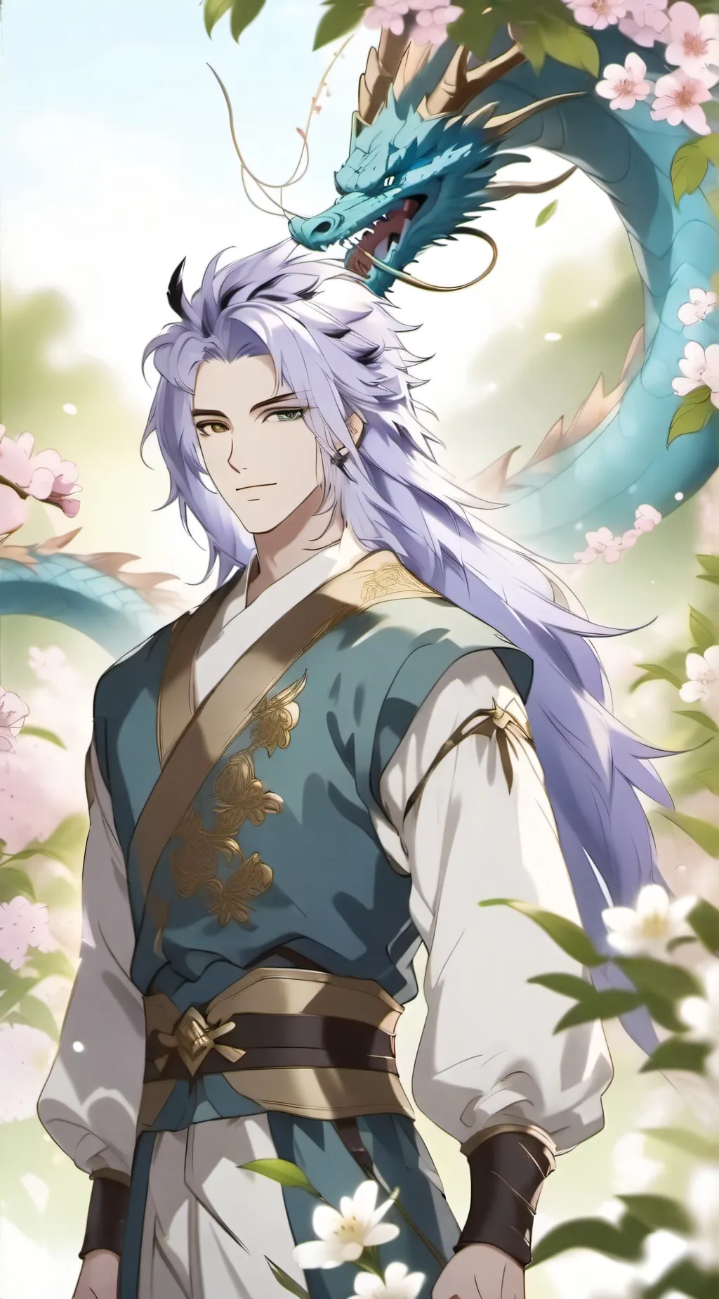ai character: Samael  background
