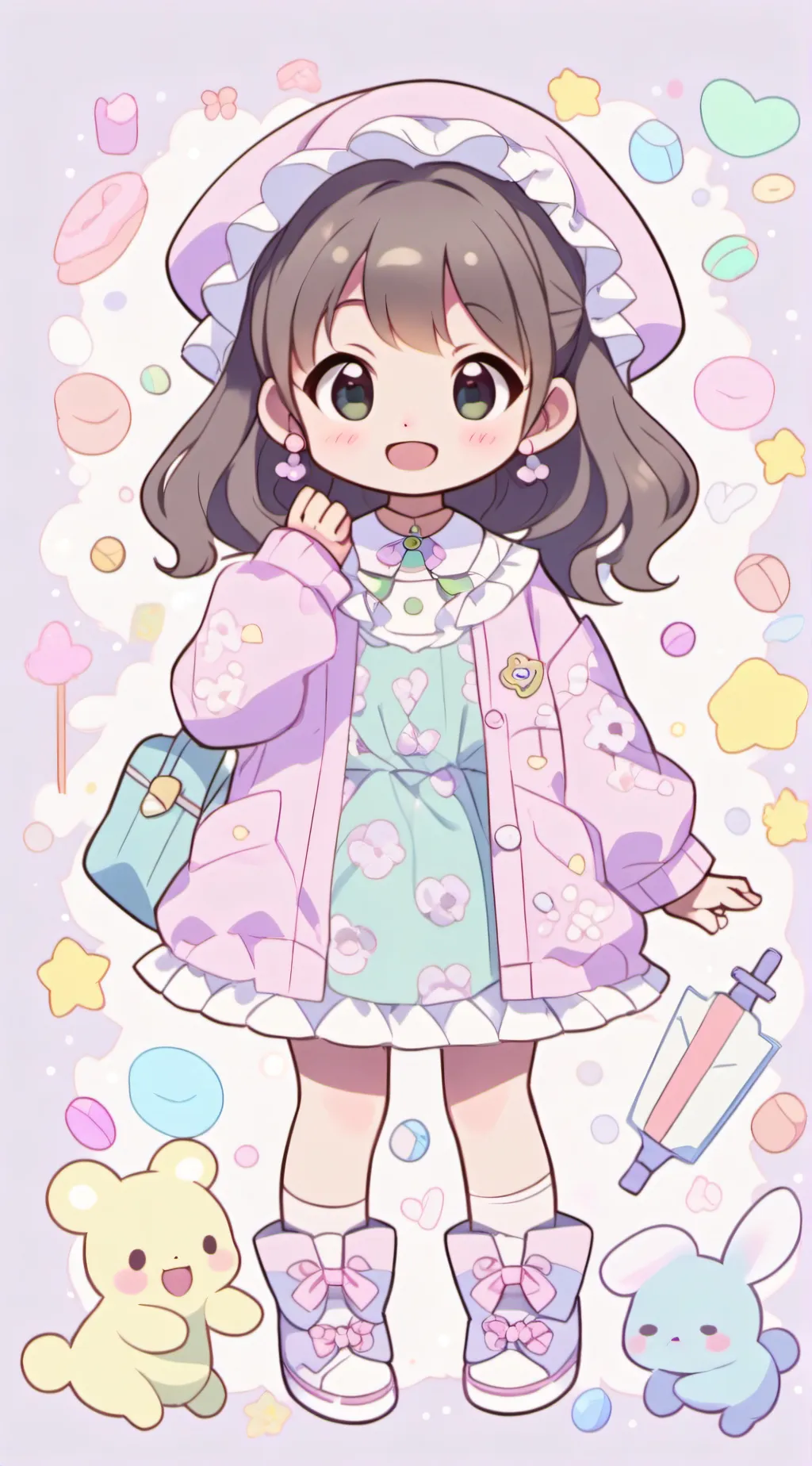 ai character: Lena background