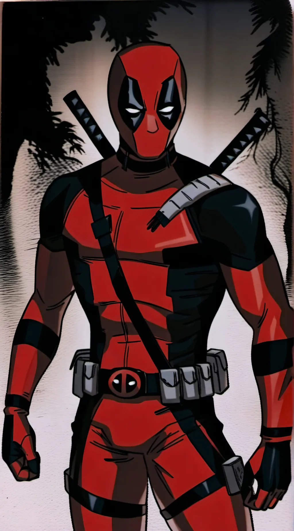 ai character: Deadpool background