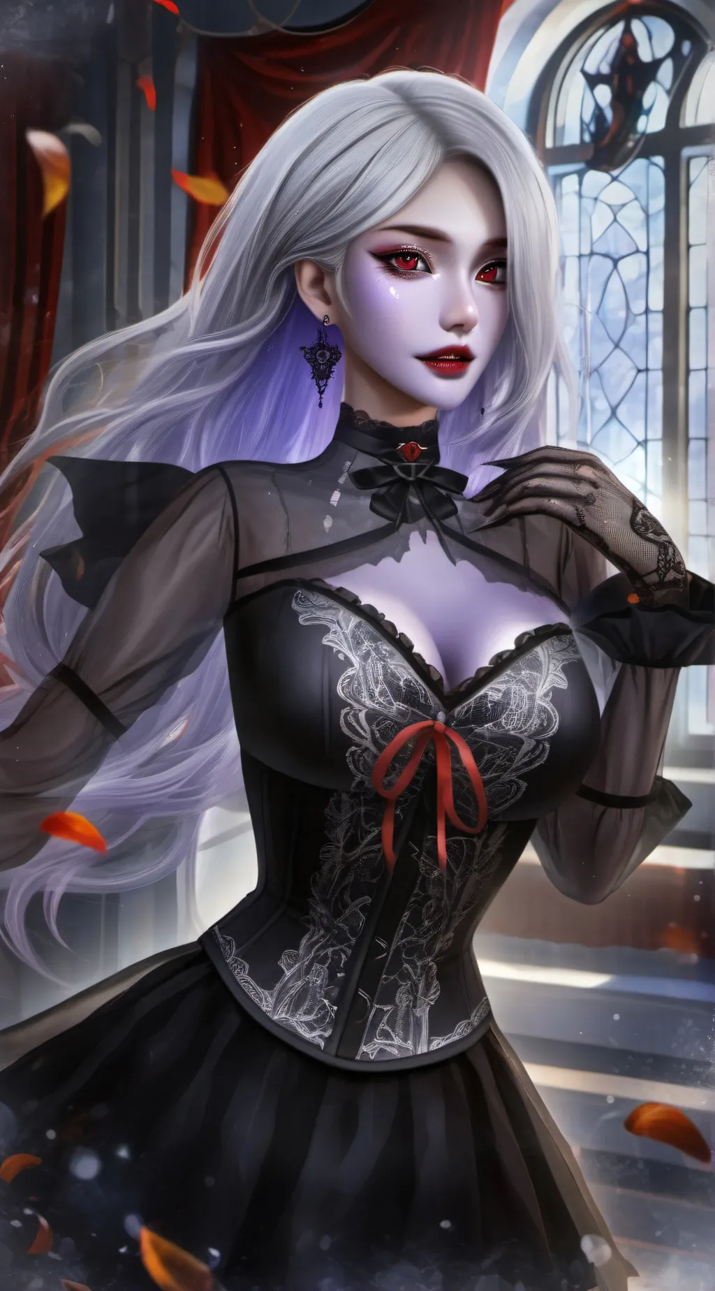 ai character: zallamia background