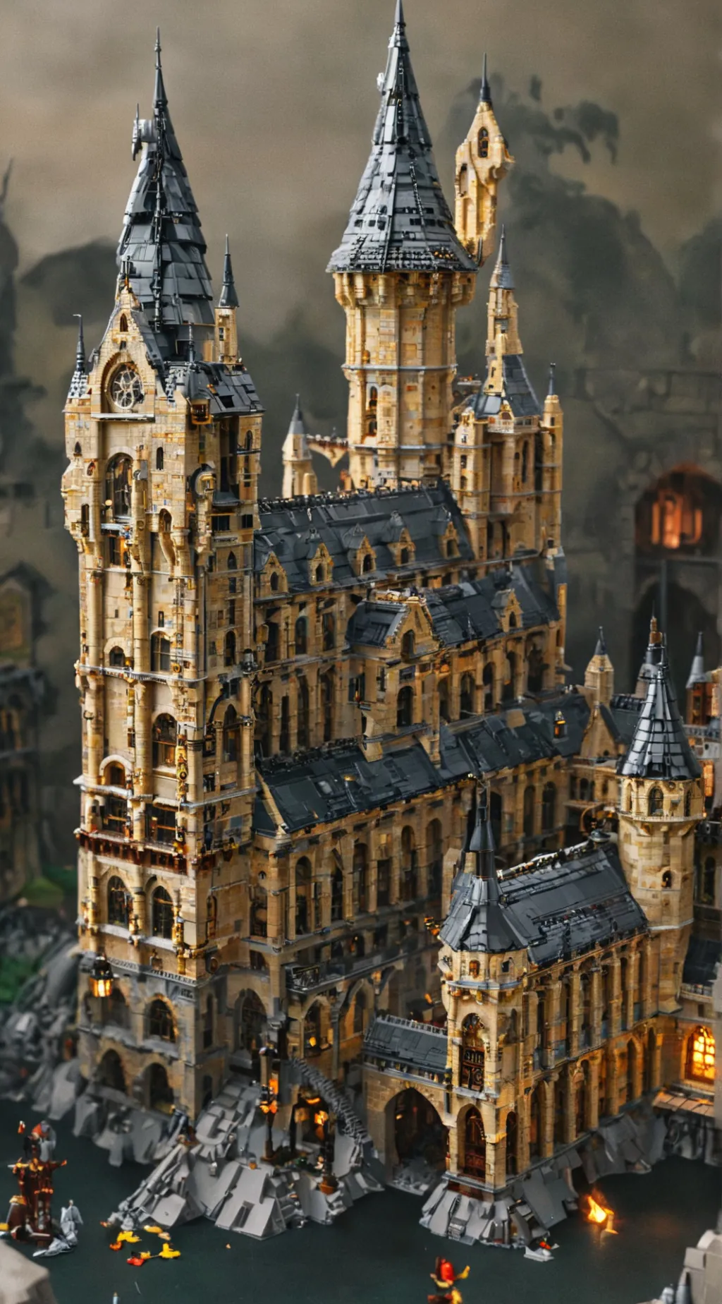 ai character: Hogwarts background