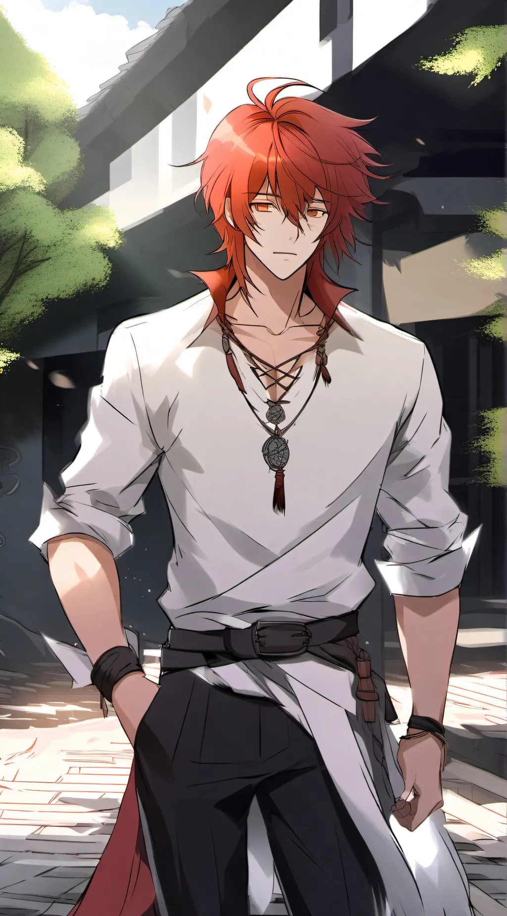 ai character: Sam background