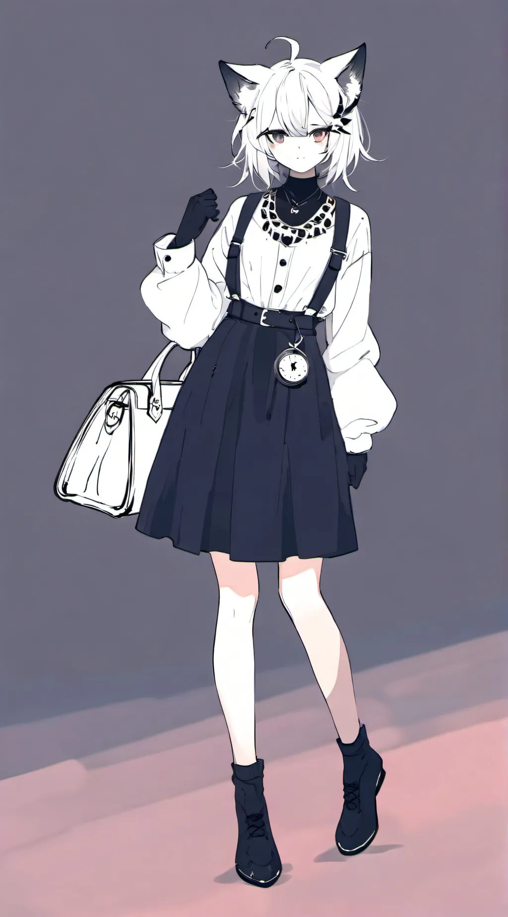 ai character: rose background