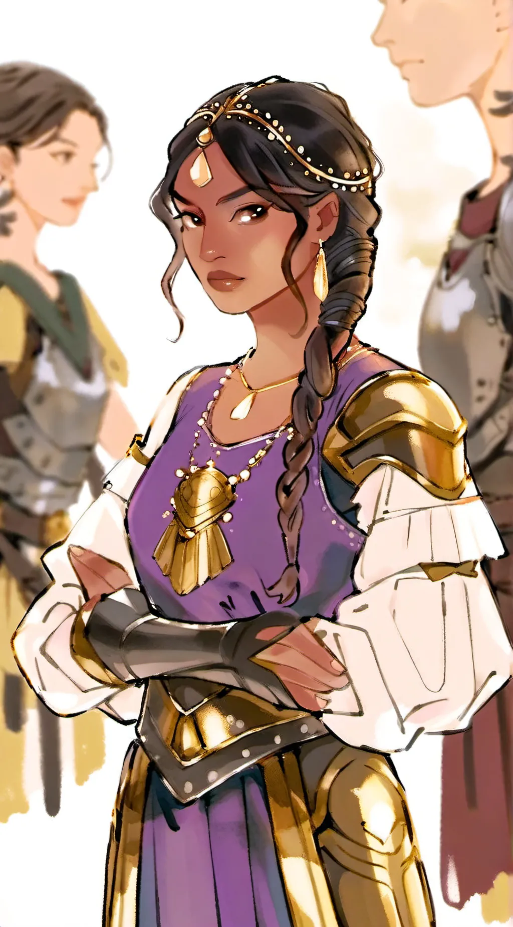 ai character: Reyna (ARA) background