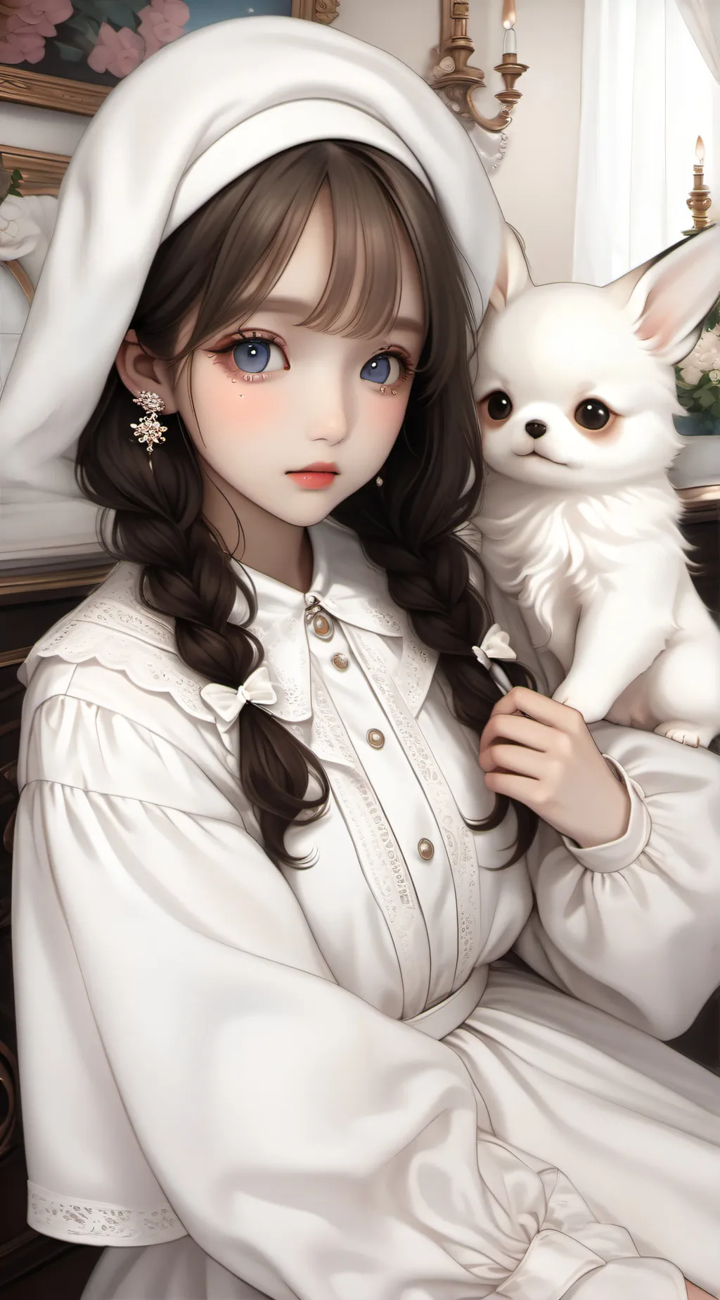ai character: ☁︎❤︎  𝕍𝕚𝕧𝕚𝕖𝕟 ❤︎☁︎ background