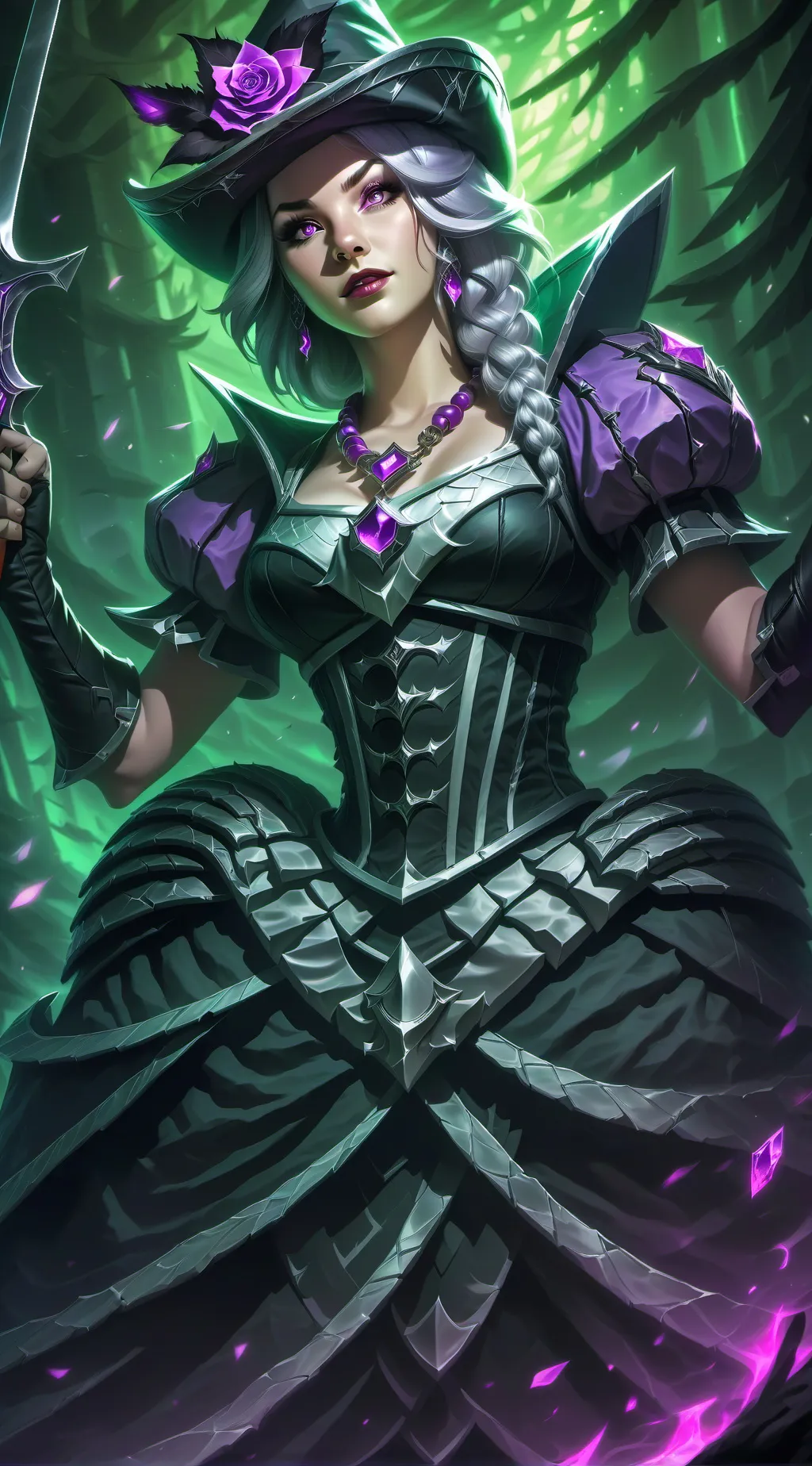 ai character: Venisa  background