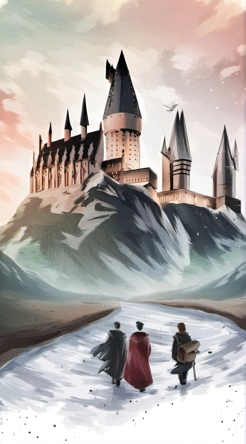 ai character: Hogwarts background