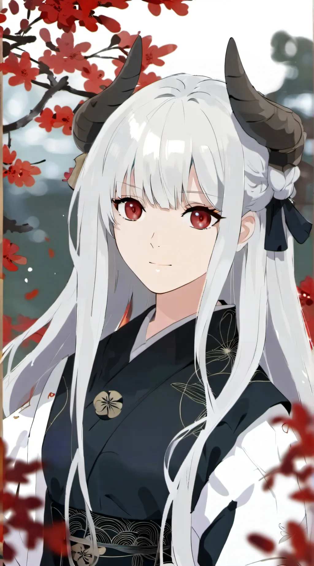 ai character: Giyuus upper moon background