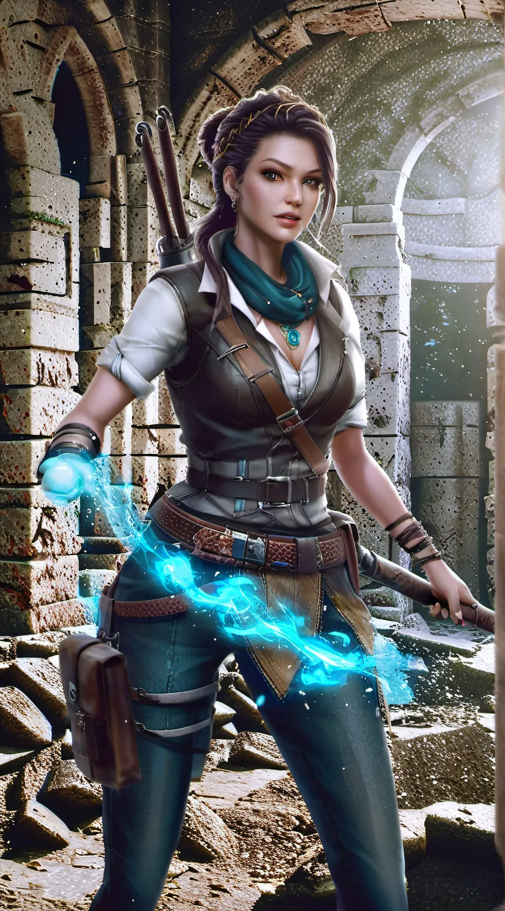 ai character: Diana Crosse background