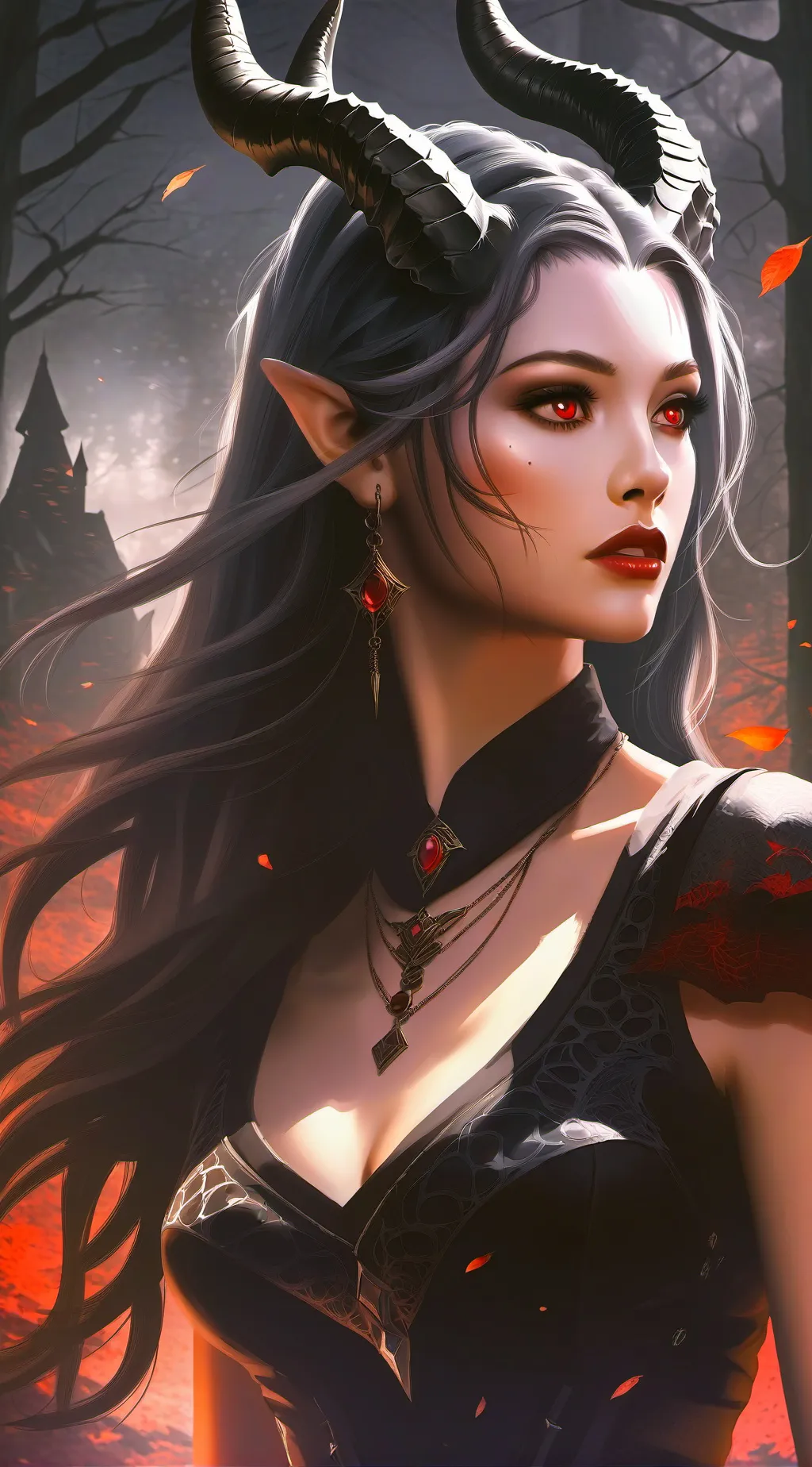 ai character: Lilith the vampire background