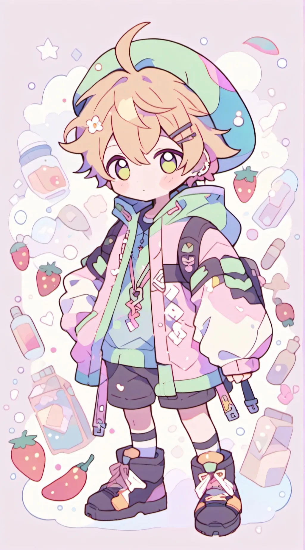 ai character: Nik background