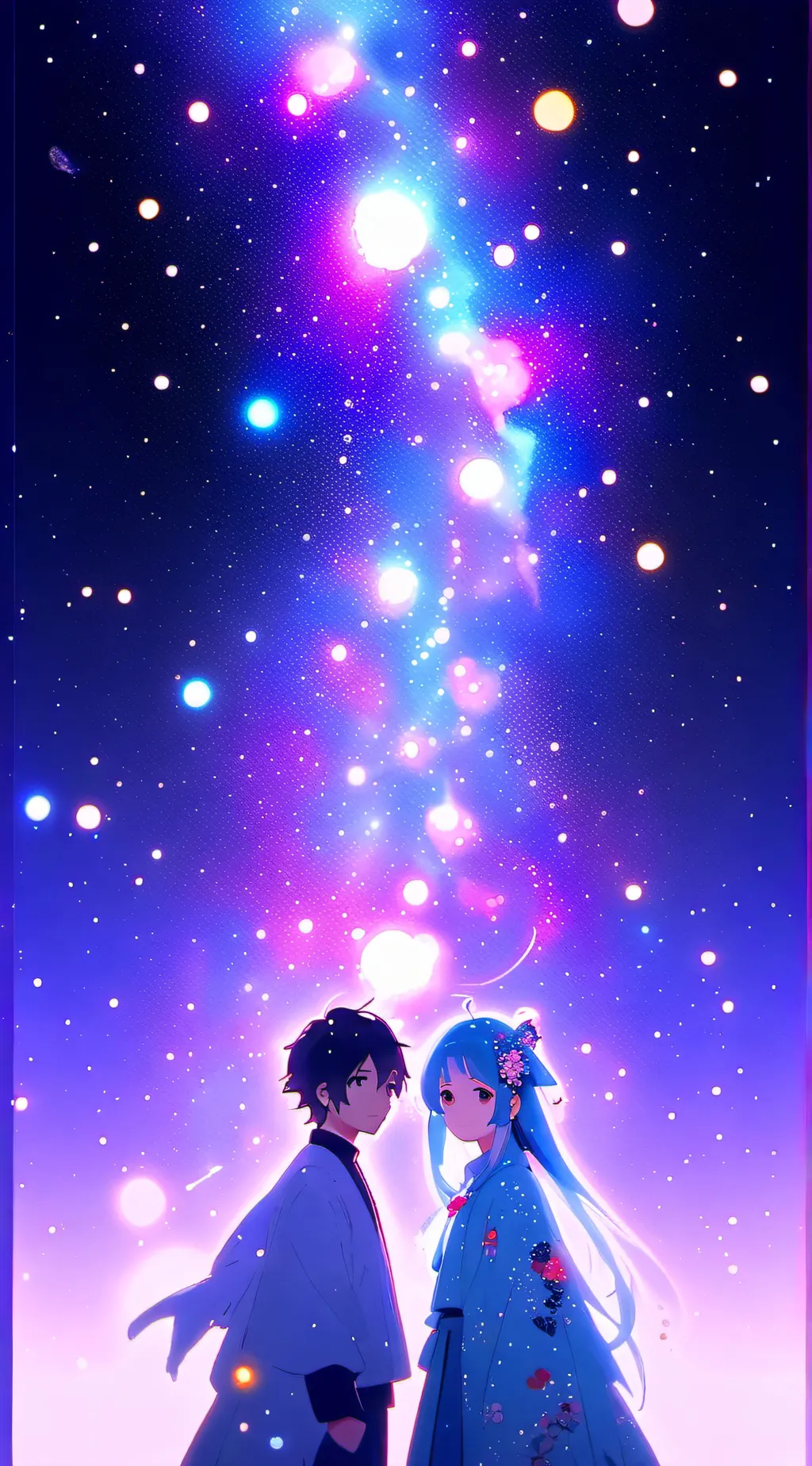 ai character: Sarah and Michael background