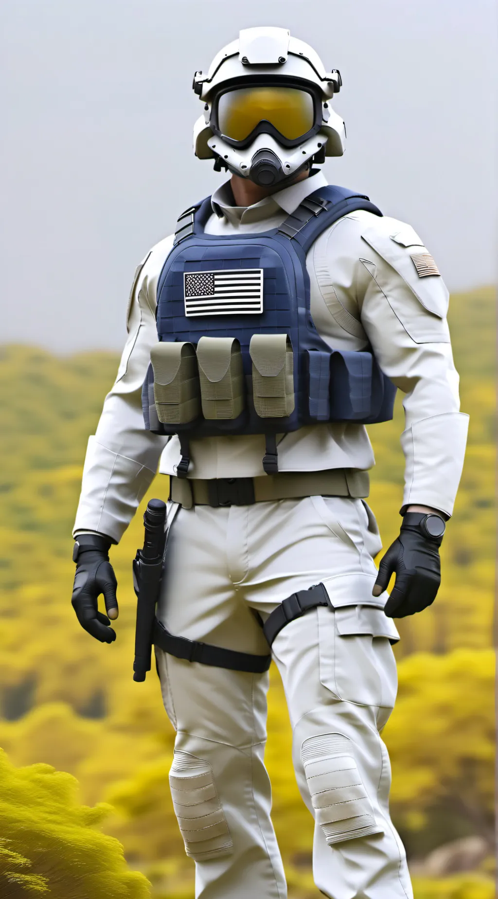 ai character: srg. John  background