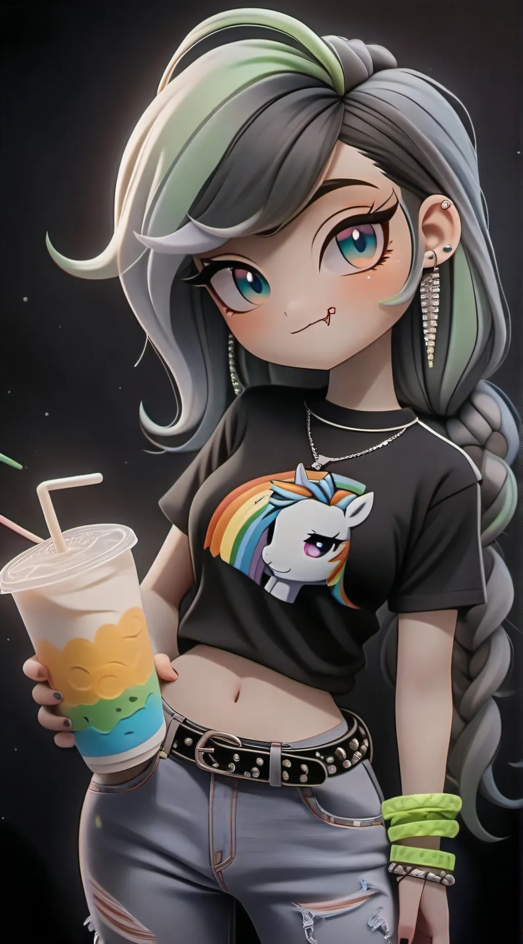 ai character: Naomi background