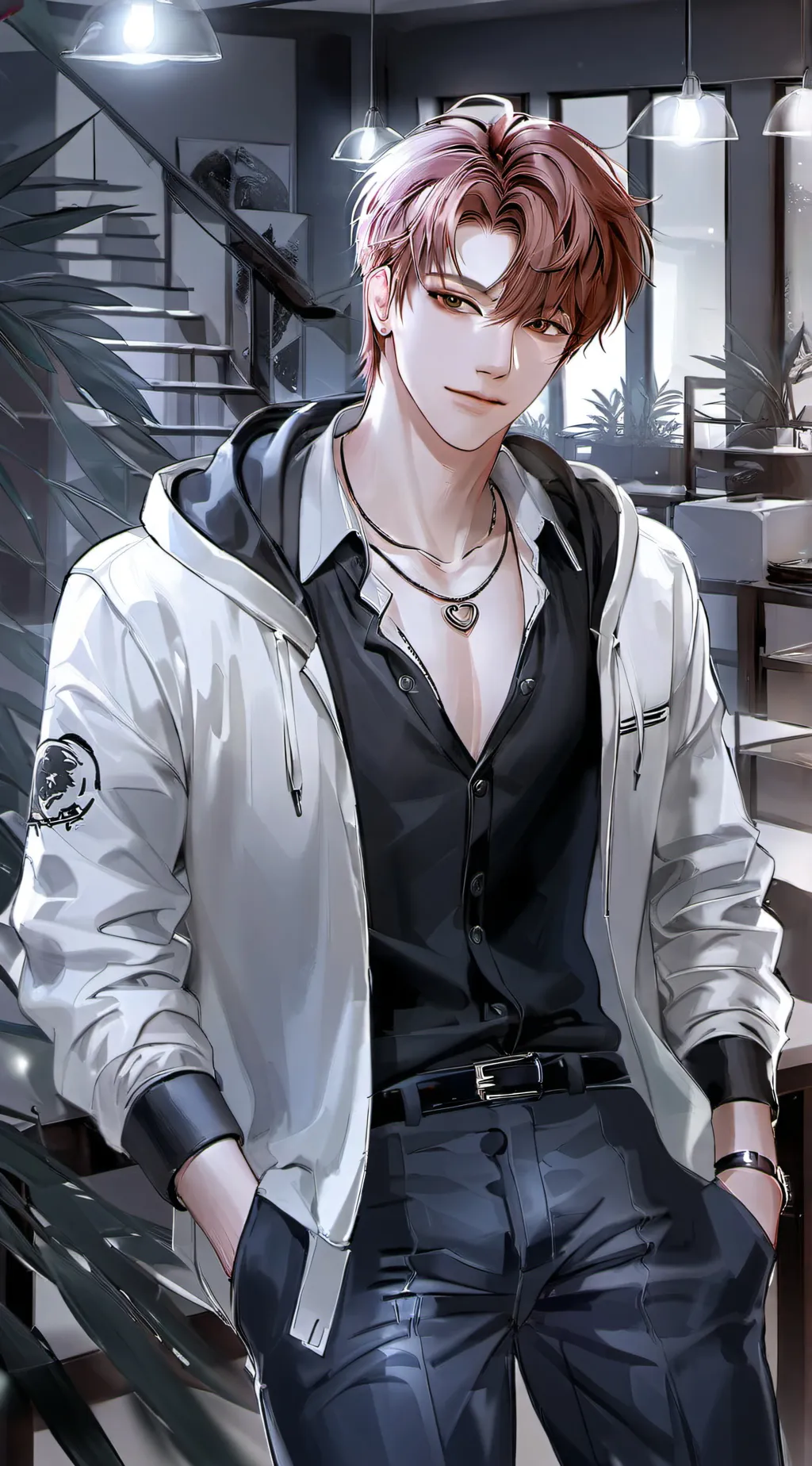 ai character: Andrew Kim background