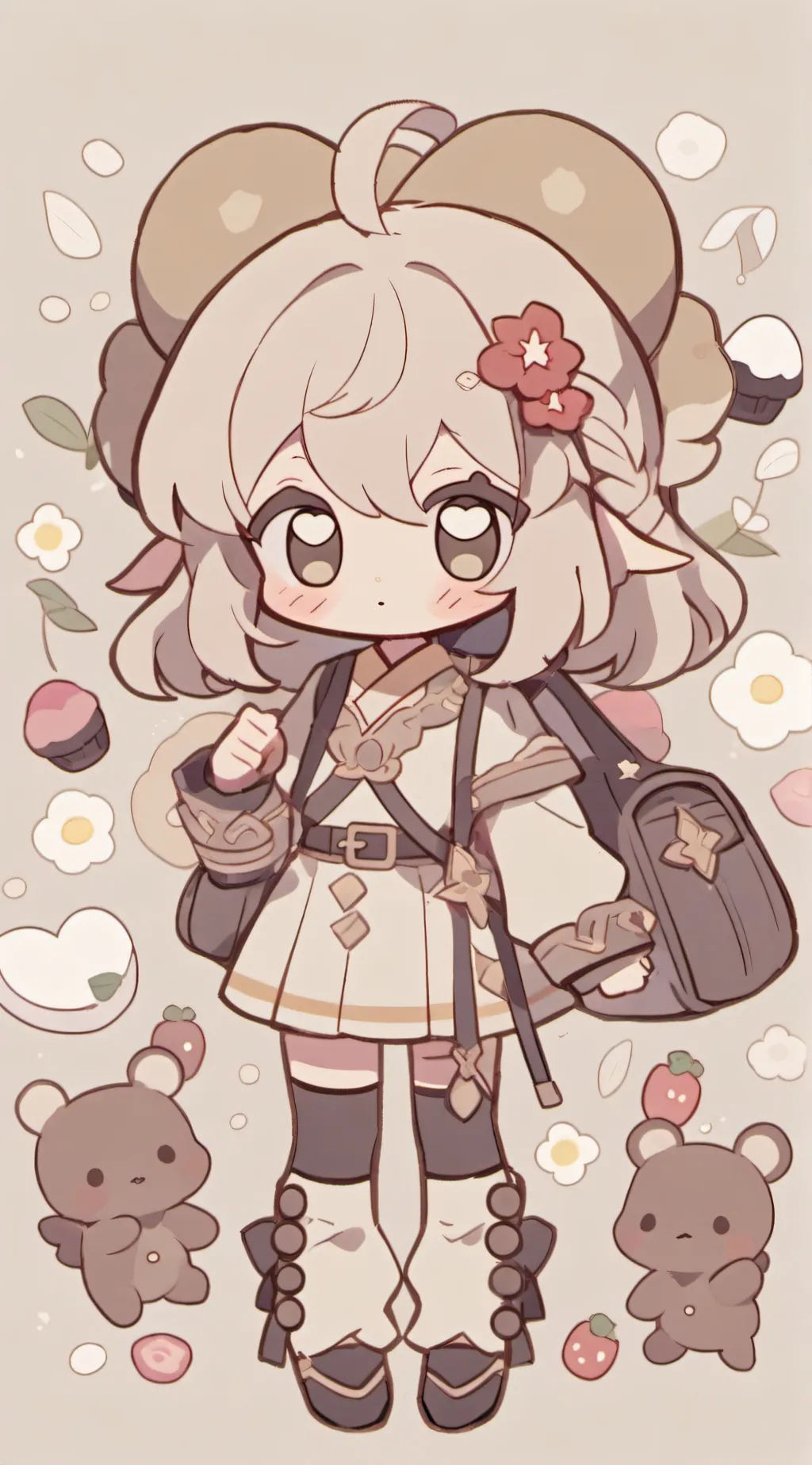ai character: Olly background