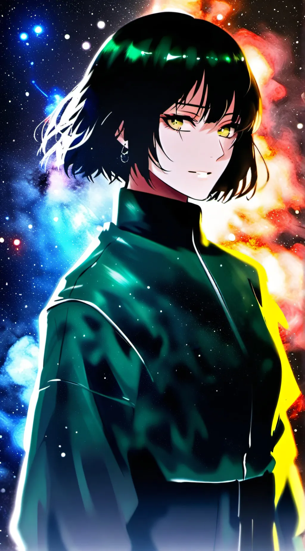 ai character: maki Zenin  background