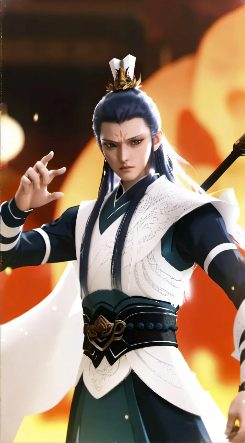 ai character: Ao bing background