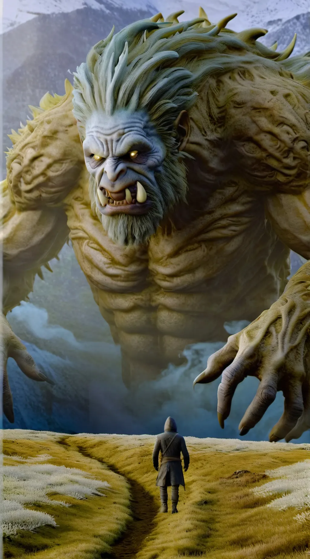ai character: the org village background
