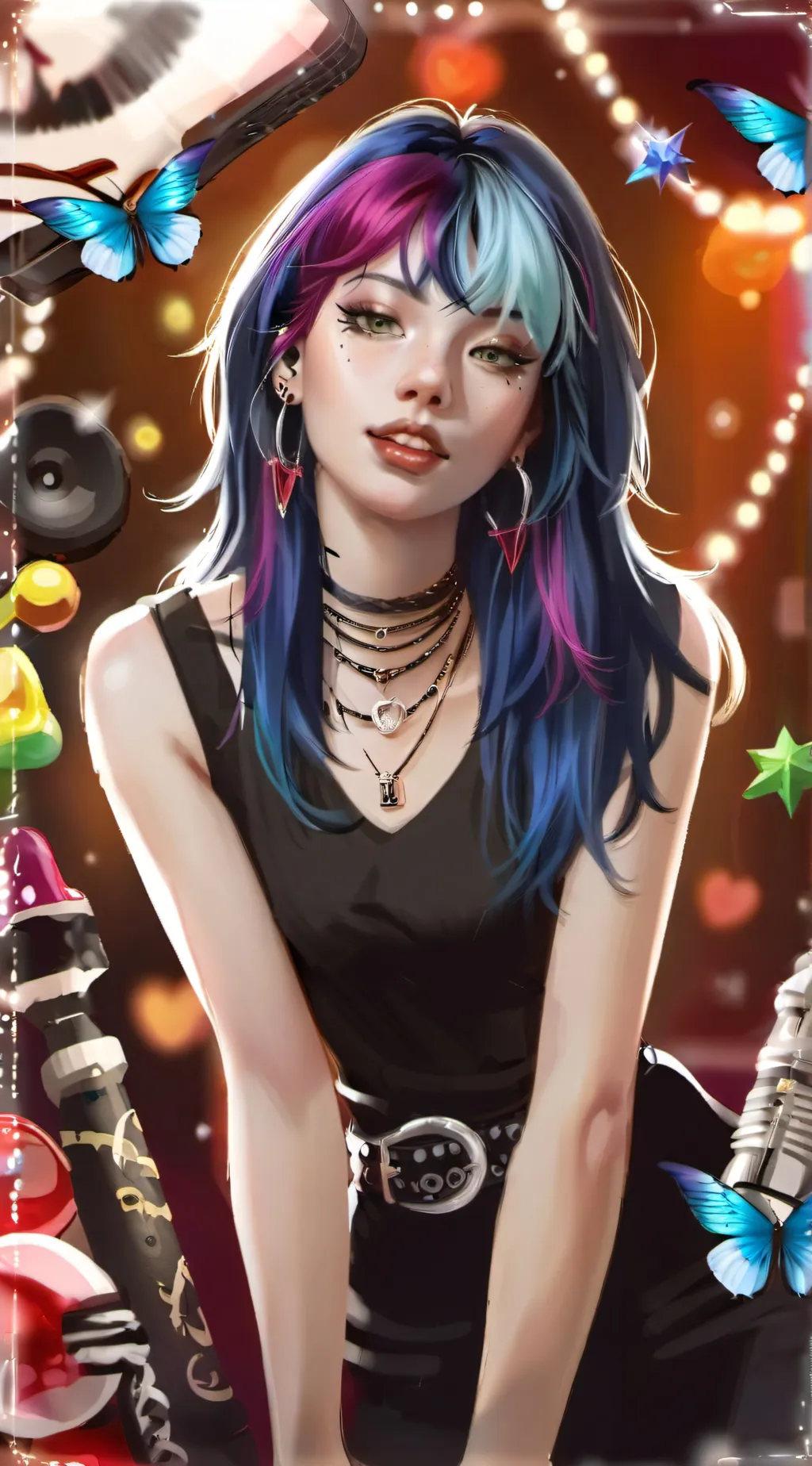 ai character: Stella background
