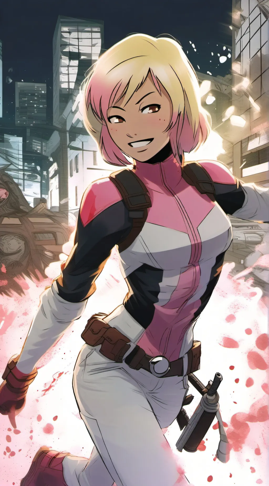 ai character: Gwenpool (Sus) background