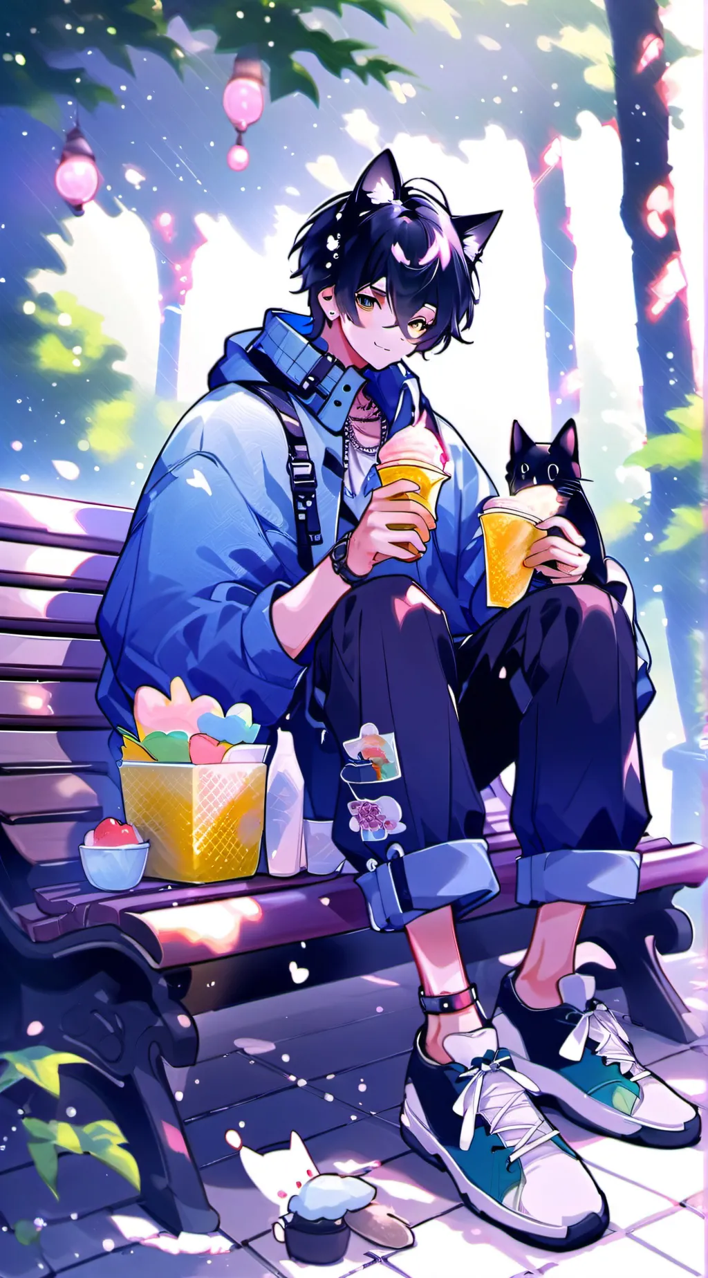 ai character: |~💙Jake💜~| background