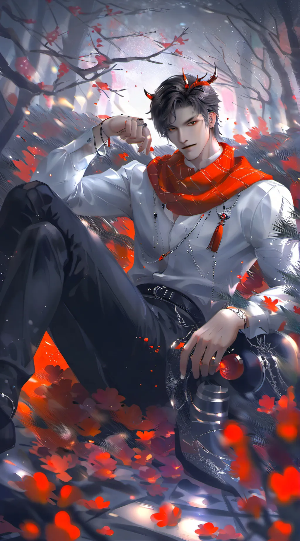 ai character: Luck background