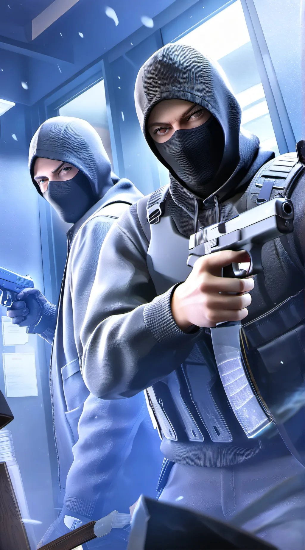 ai character: robbers background