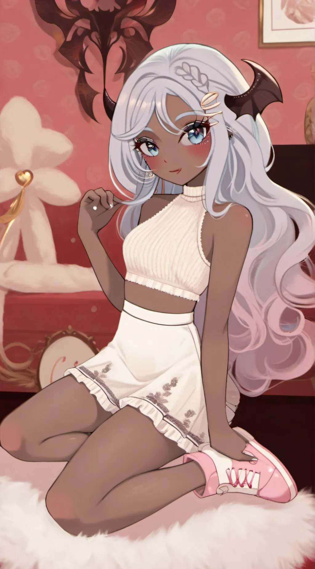 ai character: ☆Cloudy☆ background