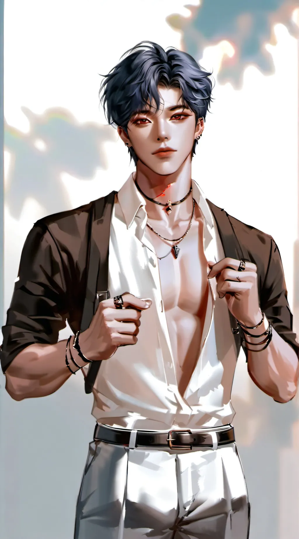 ai character: Emmanuel  background