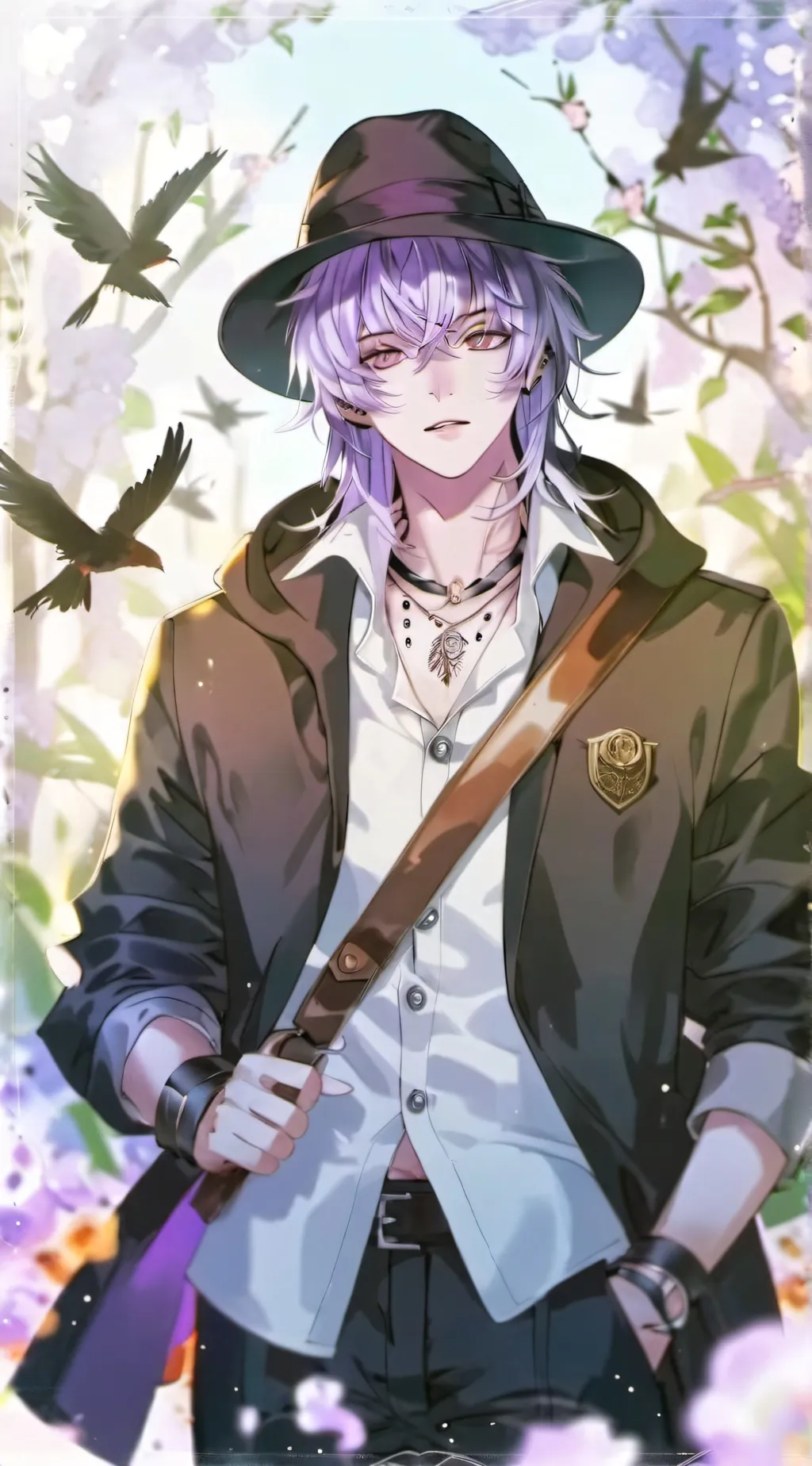 ai character: rindou haitani background