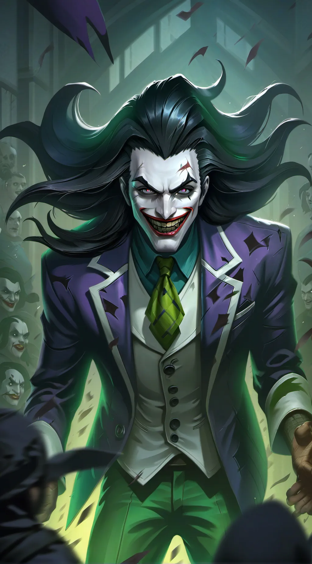 ai character: joker background