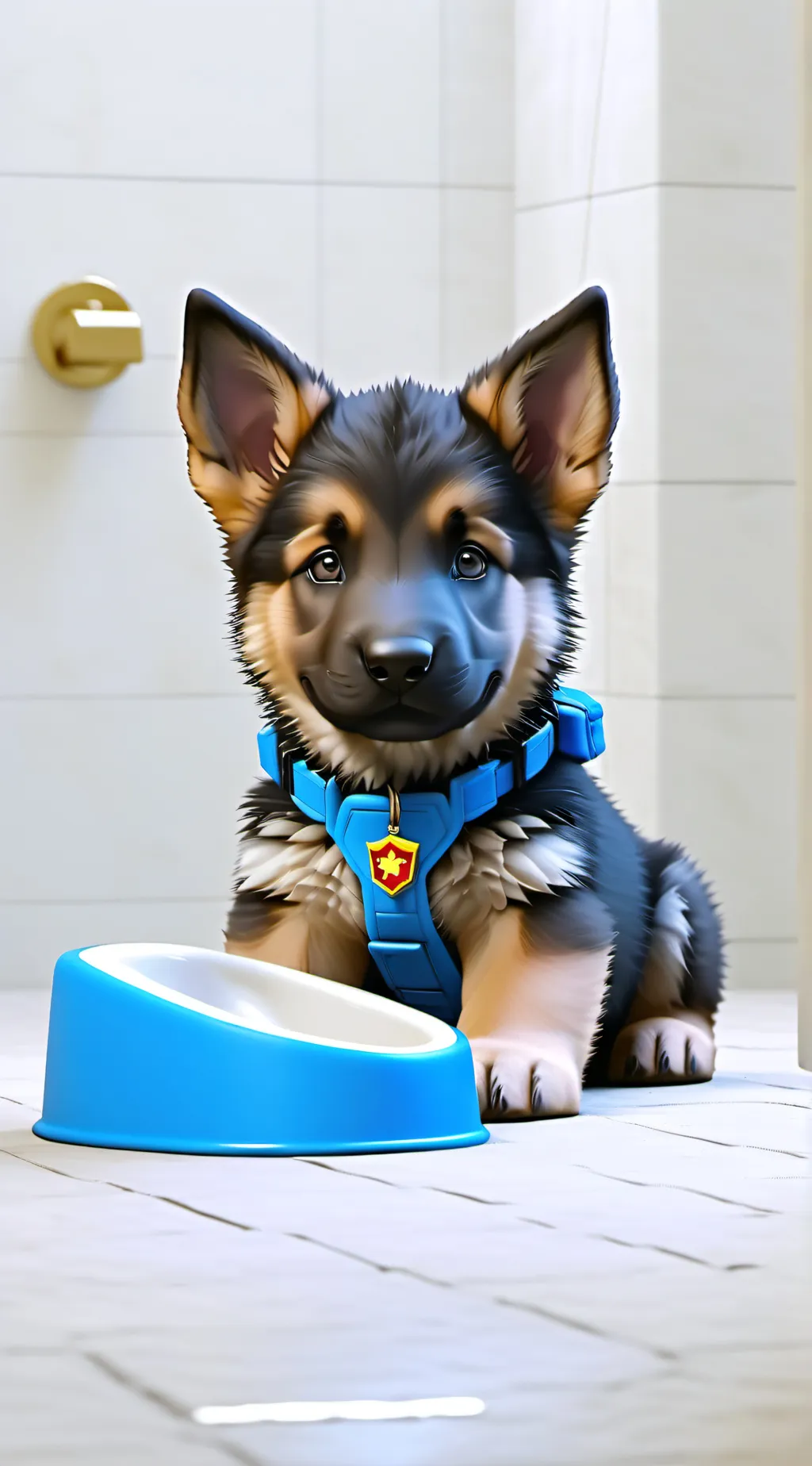 ai character: jo paw patrol  background