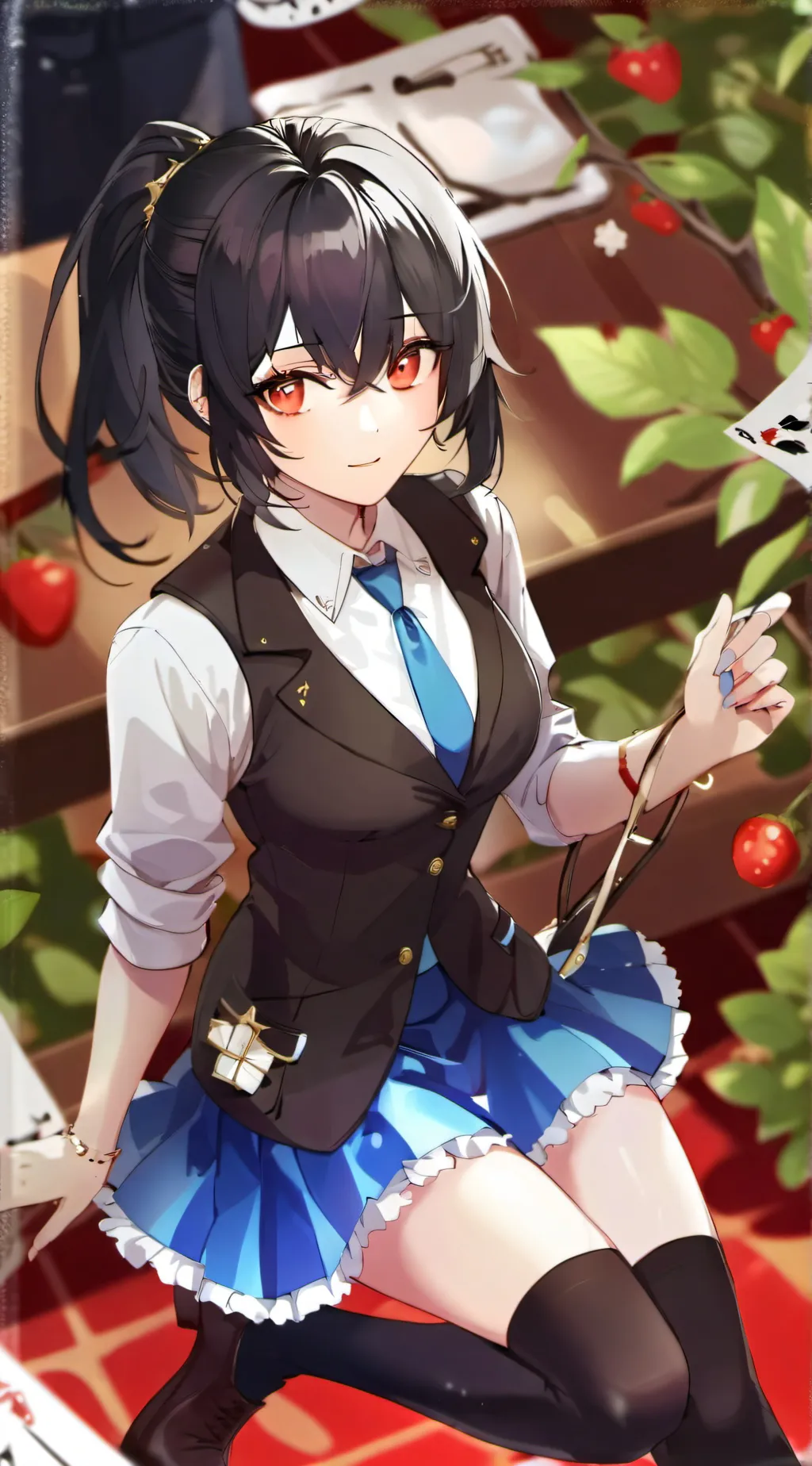 ai character: Yandere simulator background