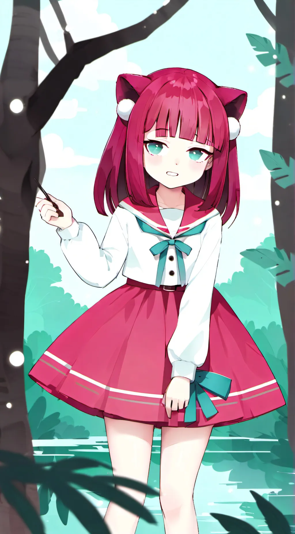 ai character: hazbin hotel x mha background