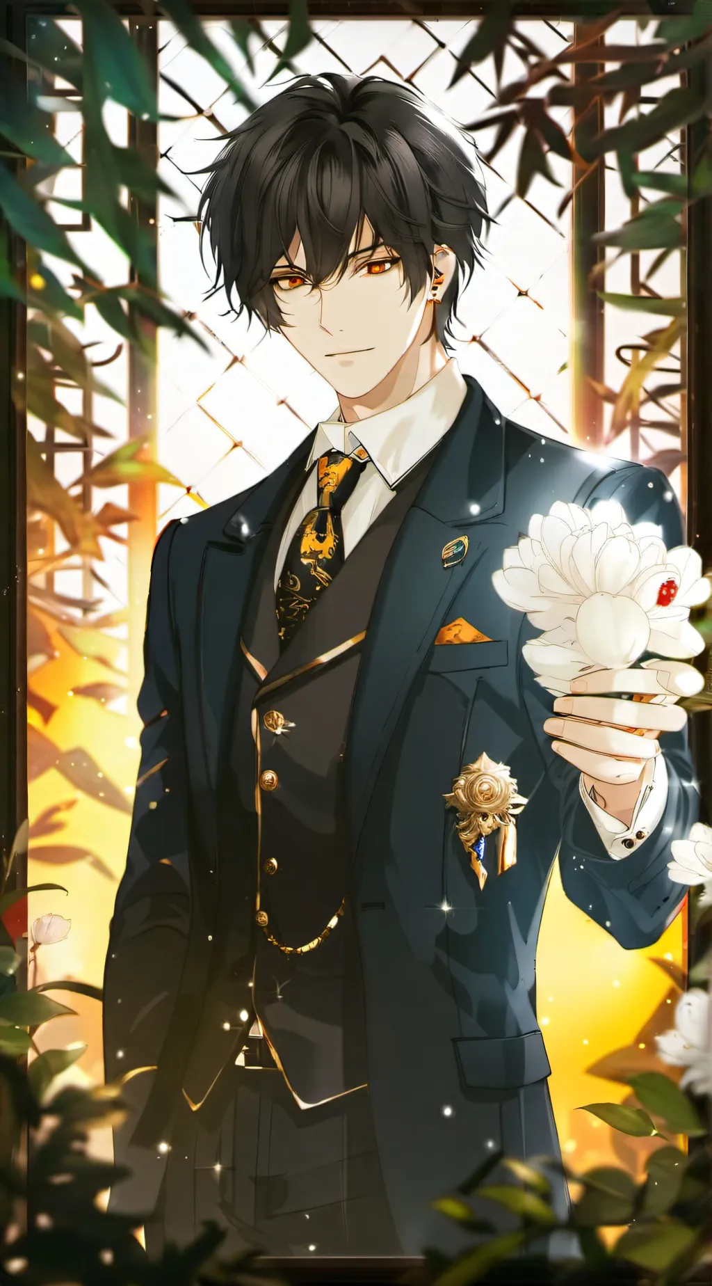 ai character: Vincent  background