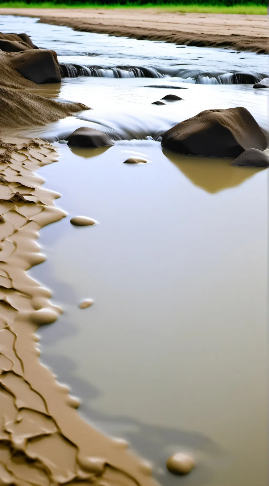ai character: Quicksand background