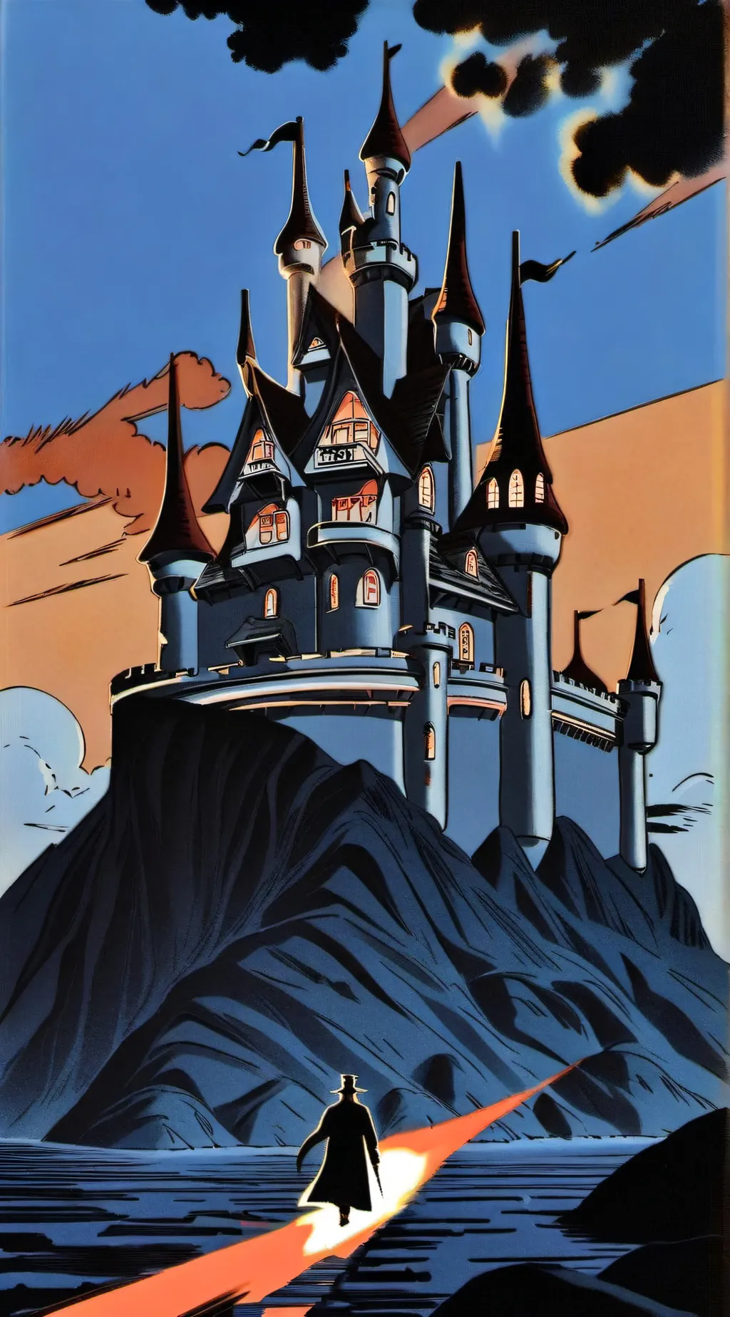 ai character: Hogwarts temper background