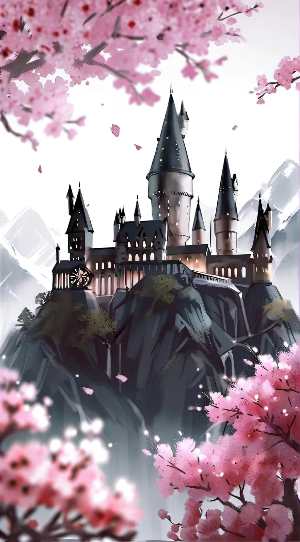 ai character: Hogwarts background