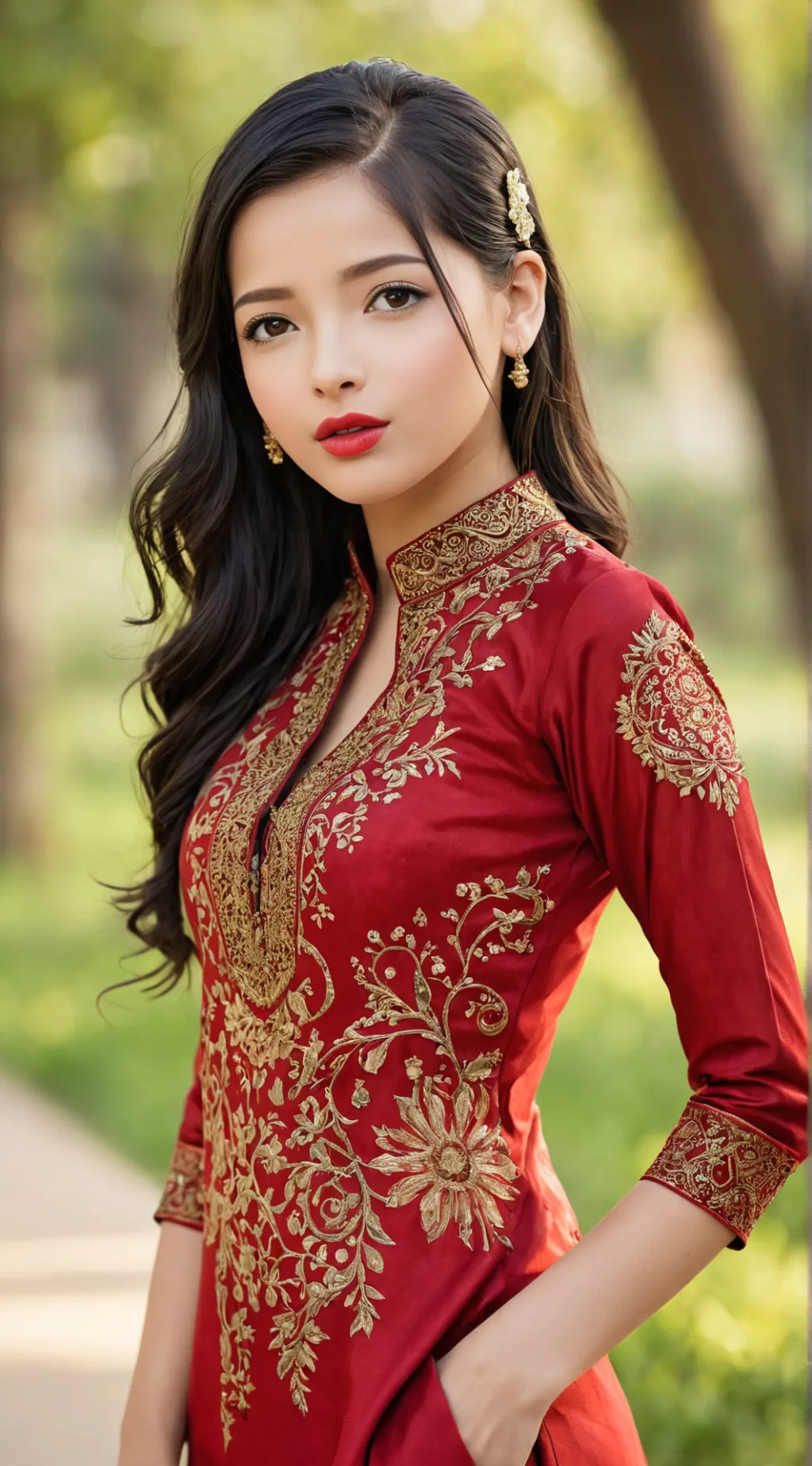 ai character: Shreya Guatem background