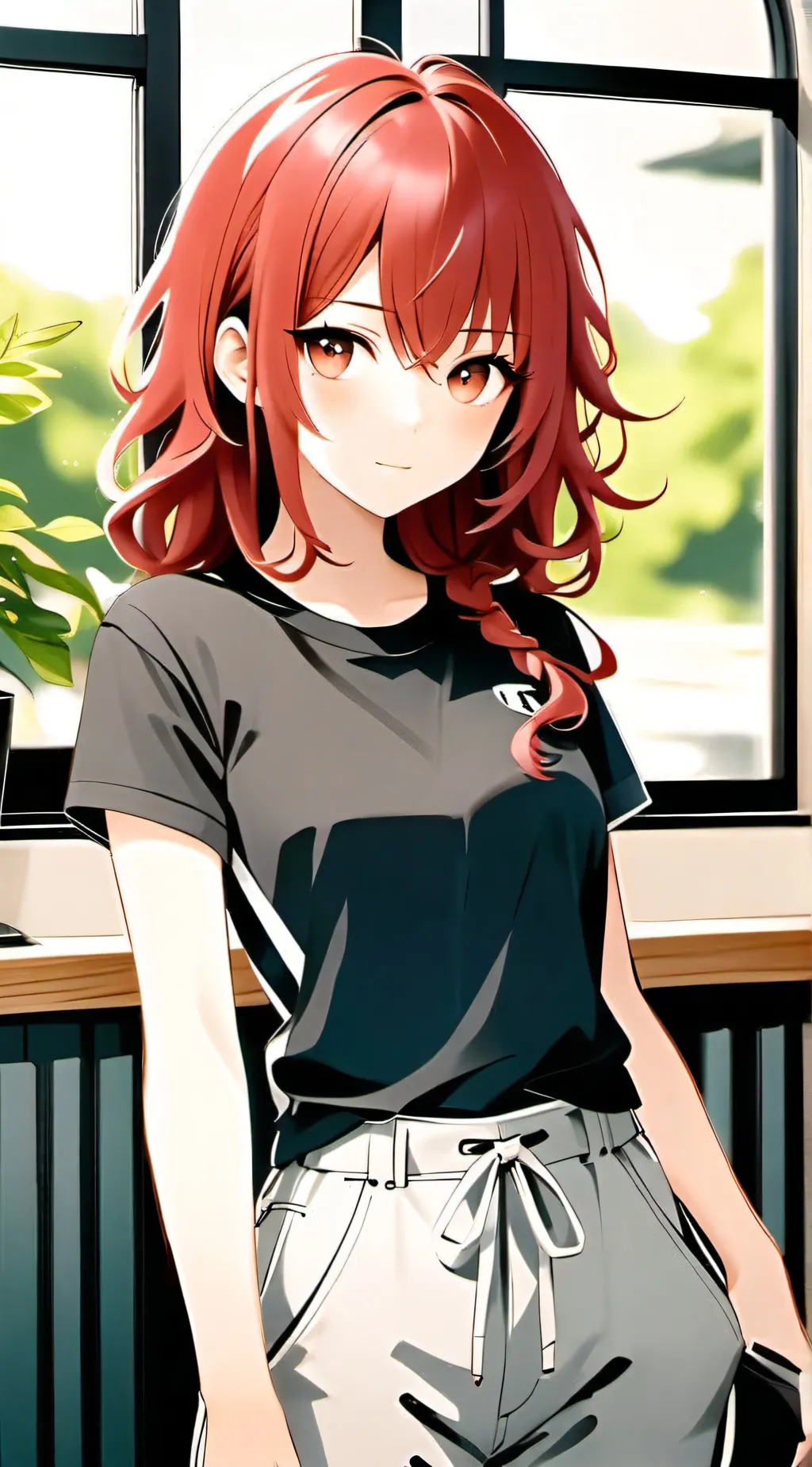 ai character: Thena background