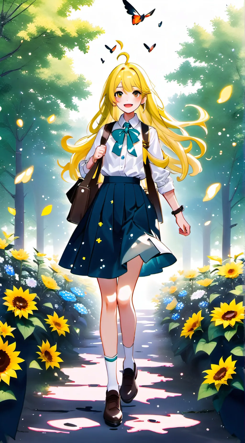 ai character: Sasha background