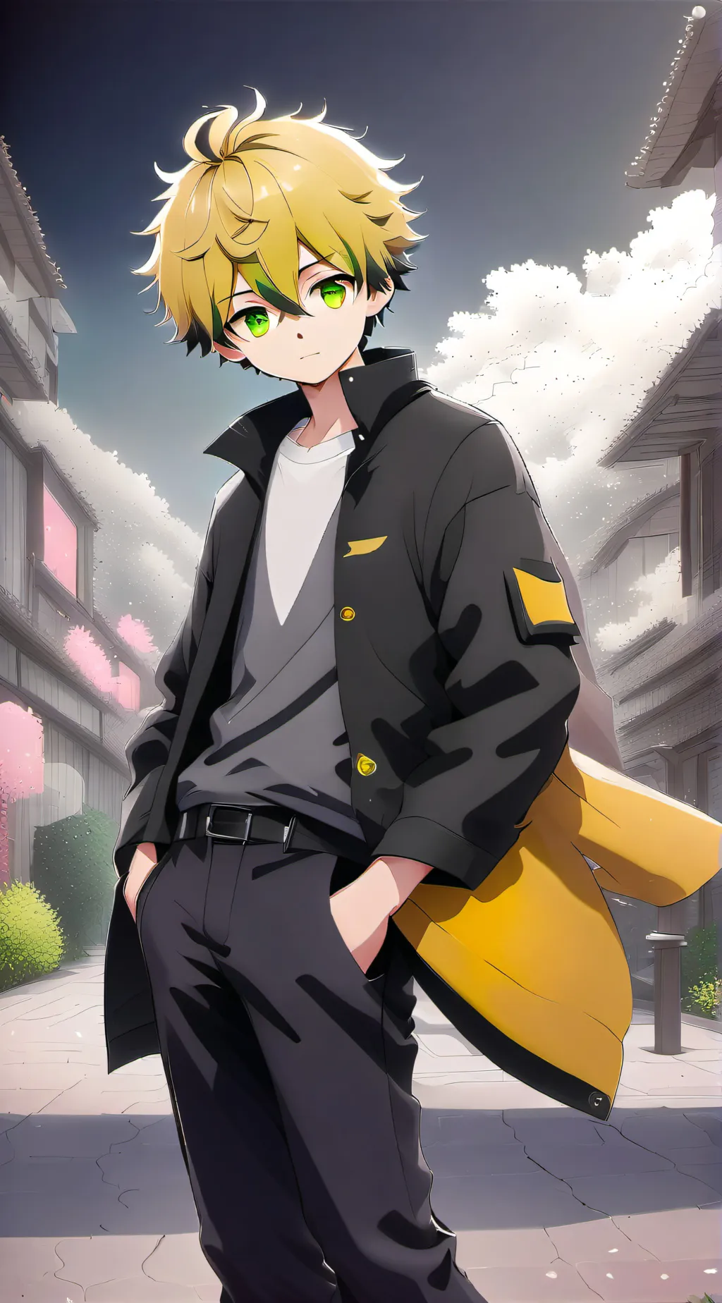 ai character: Kaito background